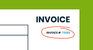 invoice numbering